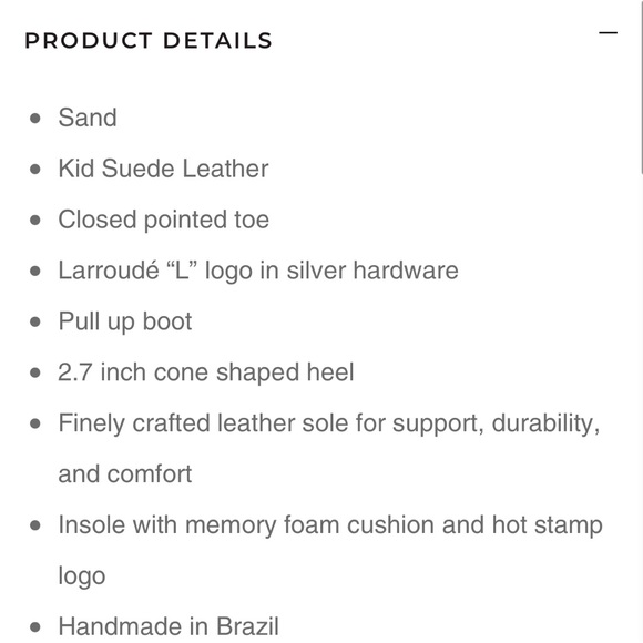 Larroude Thelma Boot In Sand Suede - Picture 6 of 9